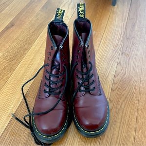 Like new oxblood doc martens